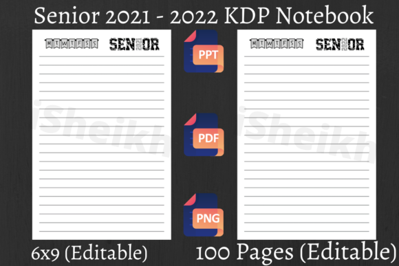 Download Senior 2021 - 2022 | KDP Notebook - Notebook Collection