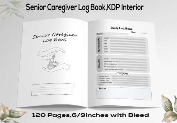 Download Senior Caregiver Daily Log Book for Kdp - Log book Collection