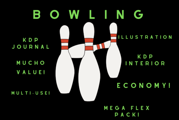 Download Bowl &amp; Bowling KDP Journal Pack - Pack Collection